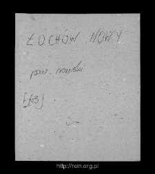 Łoch&oacute;w I. Files of Rawa Mazowiecka district in the Middle Ages. Files of Historico-Geographical Dictionary of Masovia in the Middle Ages