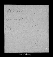 Stare Rowiska. Kartoteka powiatu rawskiego w średniowieczu. Kartoteka Słownika historyczno-geograficznego Mazowsza w średniowieczu
