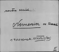 Kartoteka Słownika staropolskich nazw osobowych; Niem - Nik