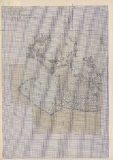 KZG, V 16 C D, 21 A B, plan archeologiczny wykopu