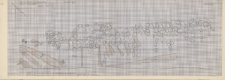 KZG, V 15 C D, plan archeologiczny wykopu