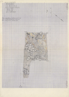 KZG, V 16 C, plan archeologiczny wykopu