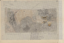 KZG, V 20 A C, plan archeologiczny wykopu
