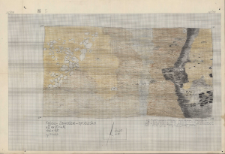 KZG, V 20 A C, plan archeologiczny wykopu