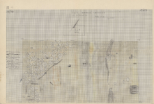 KZG, V 20 A C, plan archeologiczny wykopu