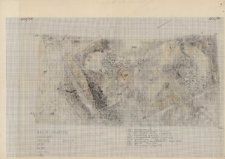 KZG, V 20 A C, plan archeologiczny wykopu
