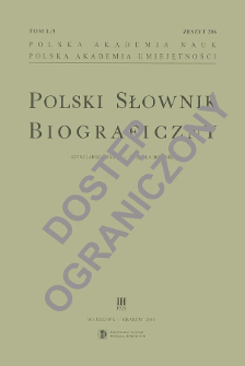 Polski słownik biograficzny T. 52 (2017-2019), Tarnowski Jan Dzierżysław Amor - Taube Jerzy