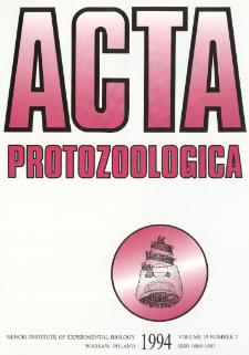 Acta Protozoologica, Vol. 33, Nr 2 (1994)
