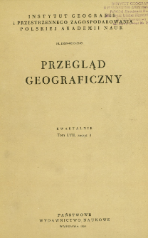 Przegląd Geograficzny T. 57 z. 3 (1985)