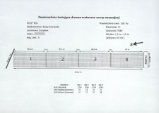 Testowanie drzew matecznych sosny zwyczajnej. V Region testowania. Nr 129/So/D/V/4/DM2