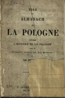 Almanach de la Pologne Contenant l'Histoire de la Pologne suivie du Polonais Apris en dix Minutes par un Polonais