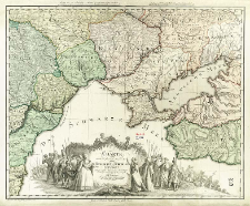 Charte von den oberhalb und seitw&auml;rts dem Schwarzen Meere gelegenen Russischen und T&uuml;rkischen L&auml;ndern