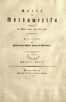 Reise in Nordamerika w&auml;hrend den Jahren 1822, 1823 und 1824. 2. T.