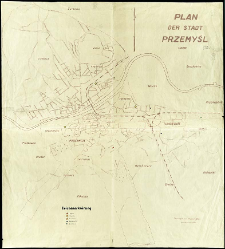 Plan der Stadt Przemyśl : 1:8 000