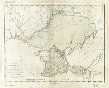 Karte Tauriens oder der Halbinsel Krim und der Westlichen Nogayischen Tatarei