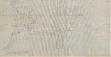 KZG, V 20 B D, plan archeologiczny wykopu