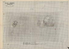 KZG, V 20 B D, plan archeologiczny wykopu