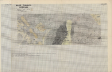 KZG, V 20 B D, plan archeologiczny wykopu