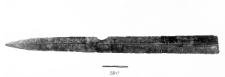 sword fragment (Brzeźno) - metallographic analysis