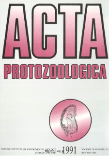 Acta Protozoologica Vol. 30 Nr 3/4 (1991)