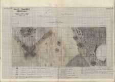 KZG, V 20 B D, plan archeologiczny wykopu