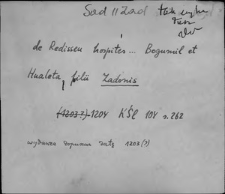 Kartoteka Słownika staropolskich nazw osobowych; Sad - Saf