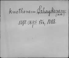 Kartoteka Słownika staropolskich nazw osobowych; Saj - Sak