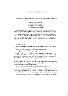 Bioenergia jako czynnik rozwoju obszar&oacute;w wiejskich