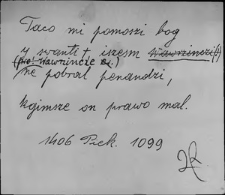Kartoteka Słownika staropolskich nazw osobowych; Waw - Wia