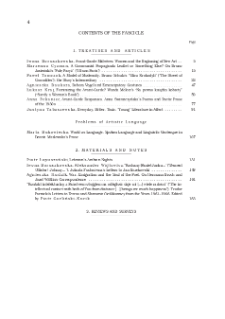 Pamiętnik Literacki, Z. 3 (2019), Contents of the fascicle