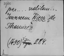 Kartoteka Słownika staropolskich nazw osobowych; Wu - Wy