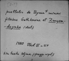 Kartoteka Słownika staropolskich nazw osobowych; Żm - Żo