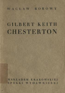 Gilbert Keith Chesterton