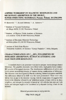 Udział pracowników ITME w konferencjach 1994 T.22 nr 3