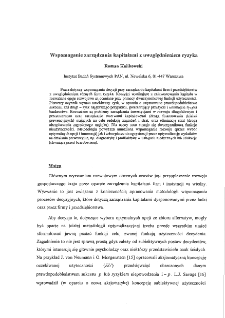 Wspomaganie zarządzania kapitałami z uwzględnieniem ryzyka
