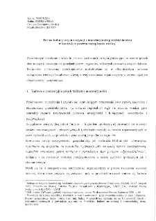 Forma kultury organizacyjnej a innowacyjność przedsiębiorstwa w kontekście procesu zarządzania wiedzą