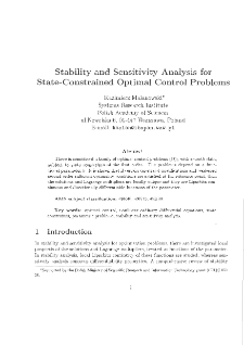Stability and sensitivity analysis for state-constrained optimal control problems