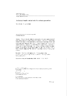 An inexact bundle variant suited to column generation