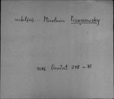 Kartoteka Słownika staropolskich nazw osobowych; Pis - Piw