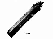 sword fragment (from the Odra River) - chemical analysis