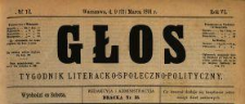 Głos : tygodnik literacko-społeczno-polityczny 1891 N.12