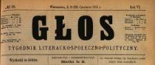 Głos : tygodnik literacko-społeczno-polityczny 1891 N.25