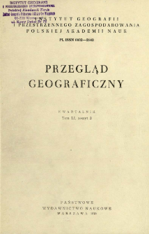 Przegląd Geograficzny T. 51 z. 3 (1979)