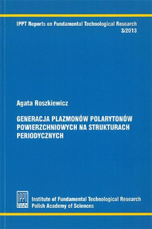 Generacja plazmon&oacute;w polaryton&oacute;w powierzchniowych na strukturach periodycznych