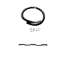 small bracelet (Węgorza) - chemical analysis