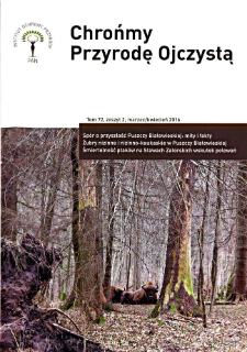 Nowe stanowisko zawilca wielkokwiatowego Anemone sylvestris w otulinie Ojcowskiego Parku Narodowego (Wyżyna Krakowska)