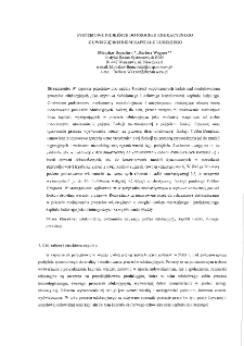 Systemowe podejście do procesu edukacyjnego z uwzględnieniem kapitału ludzkiego