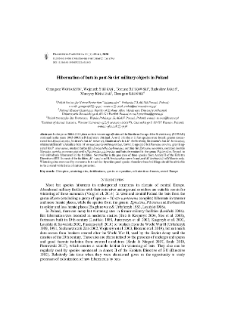 Hibernation of bats in post-Soviet military objects in Poland