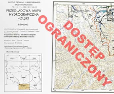 Przeglądowa mapa hydrograficzna Polski 1:500 000. [Ark. z legendą]