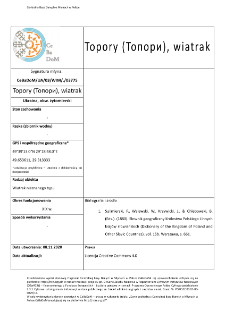 Topory (Топори), windmill